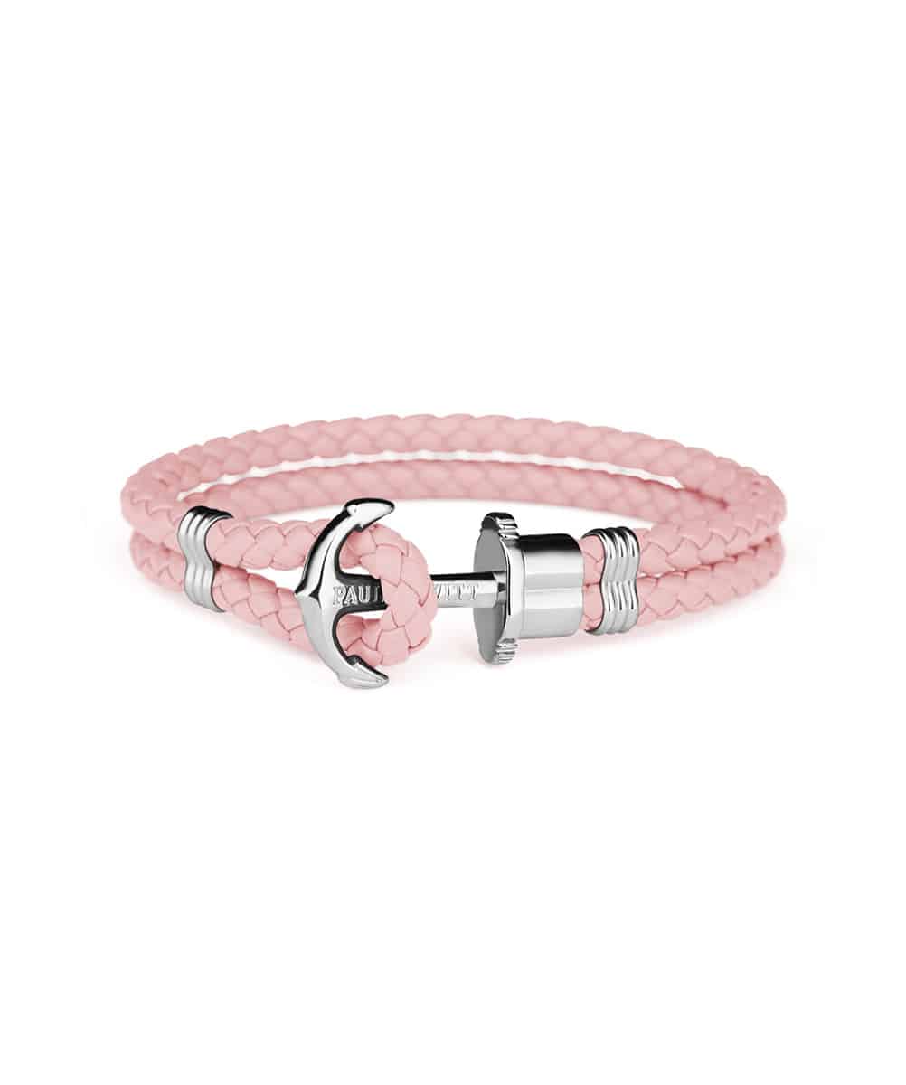 PAUL HEWITT PHREP LEATHER PINK SILVER