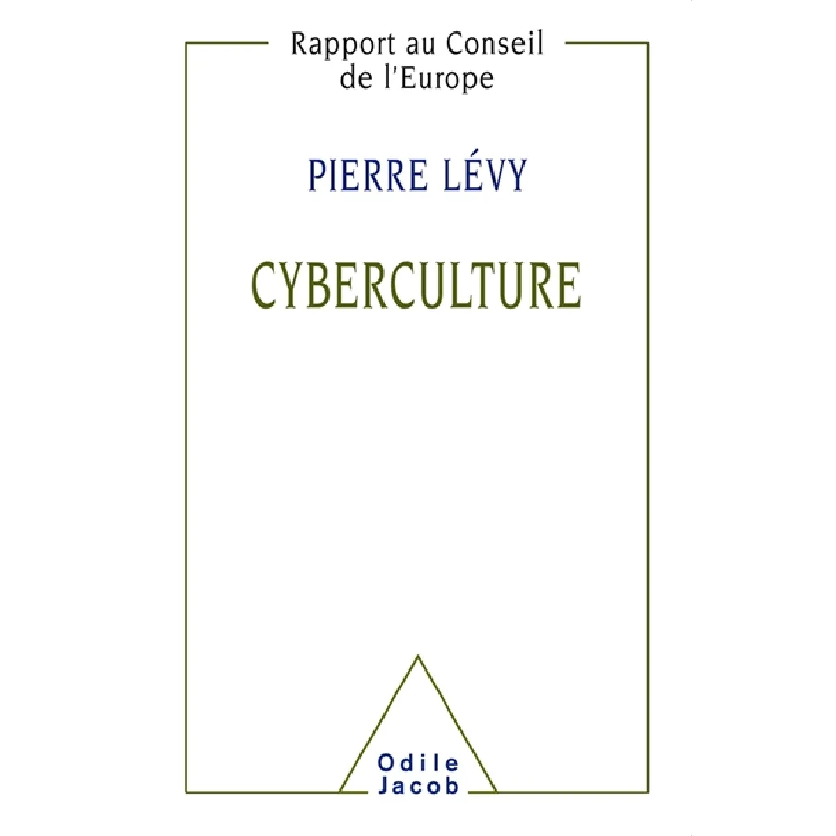 Cyberculture : rapport au Conseil de l'Europe dans le cadre du projet Nouvelles technologies, coopération culturelle et communication