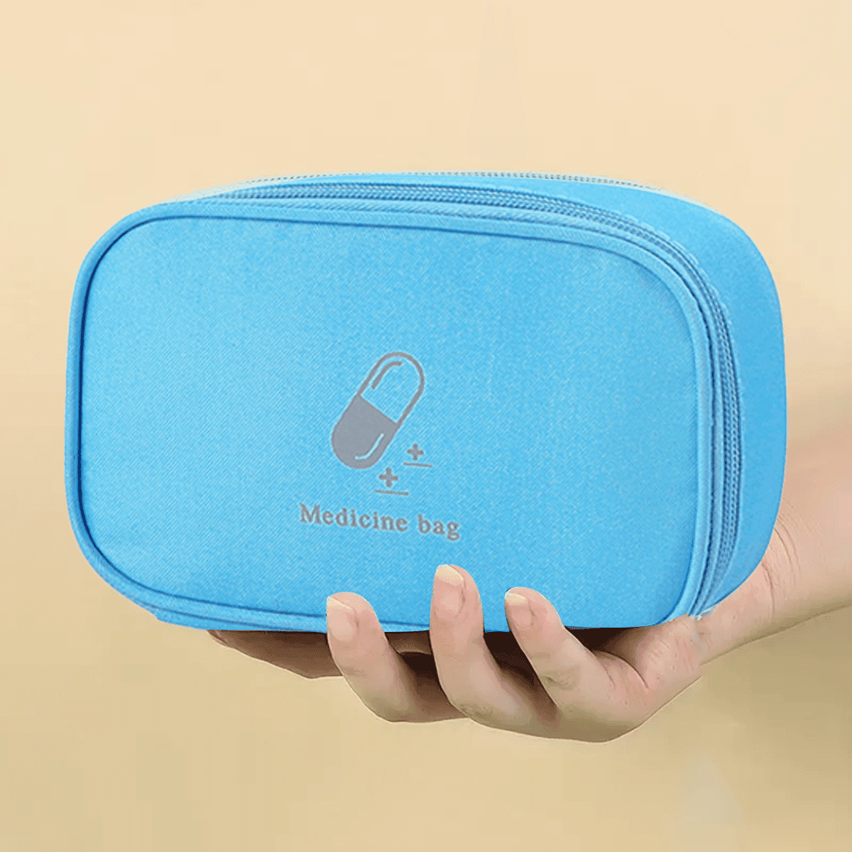 Trousse de secours pour la maison, le voyage et le bureau, boîte de rangement portable pour médicaments, conteneur d'urgence pour trousses et